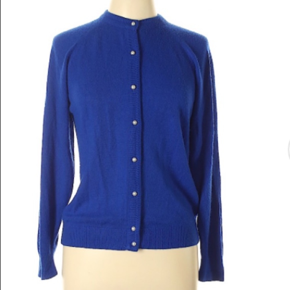 Like new blue cardigan
